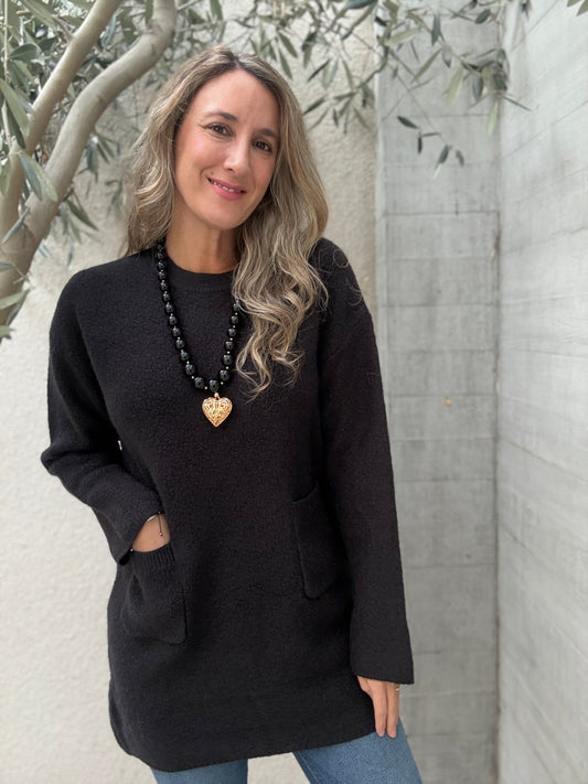 Sweater Santillana Negro