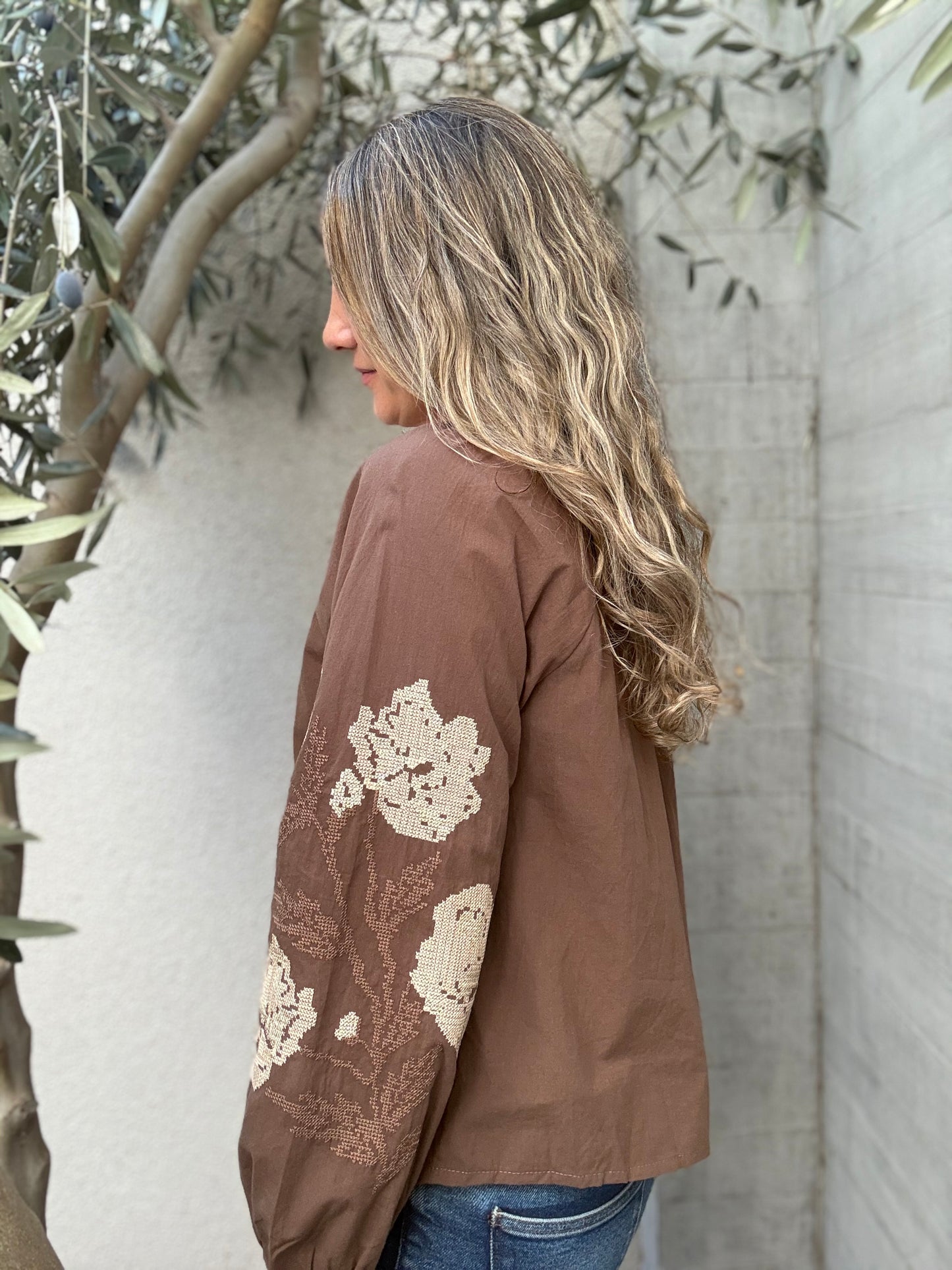 Blusa Oviedo Café