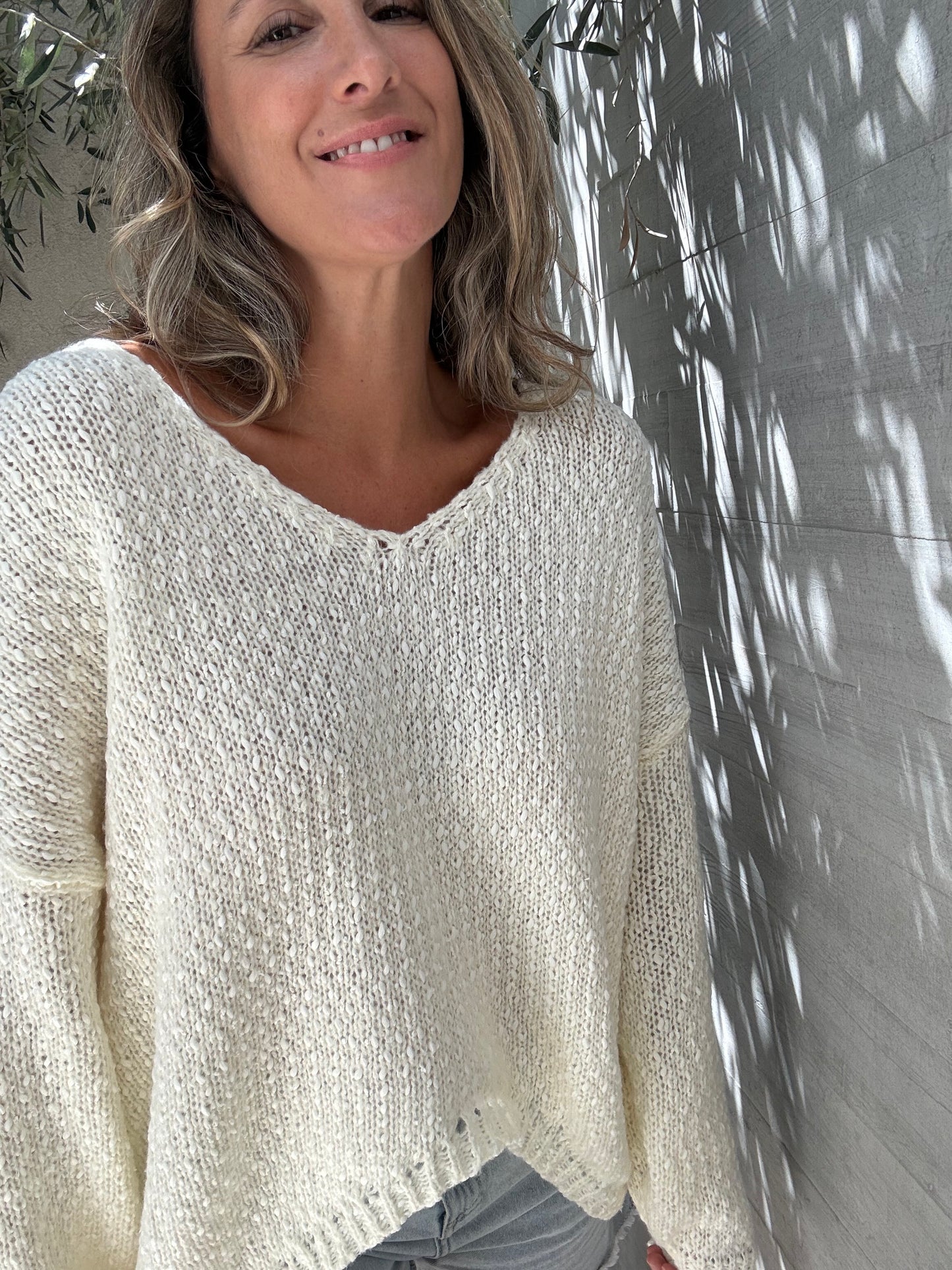 Sweater Llanes blanco
