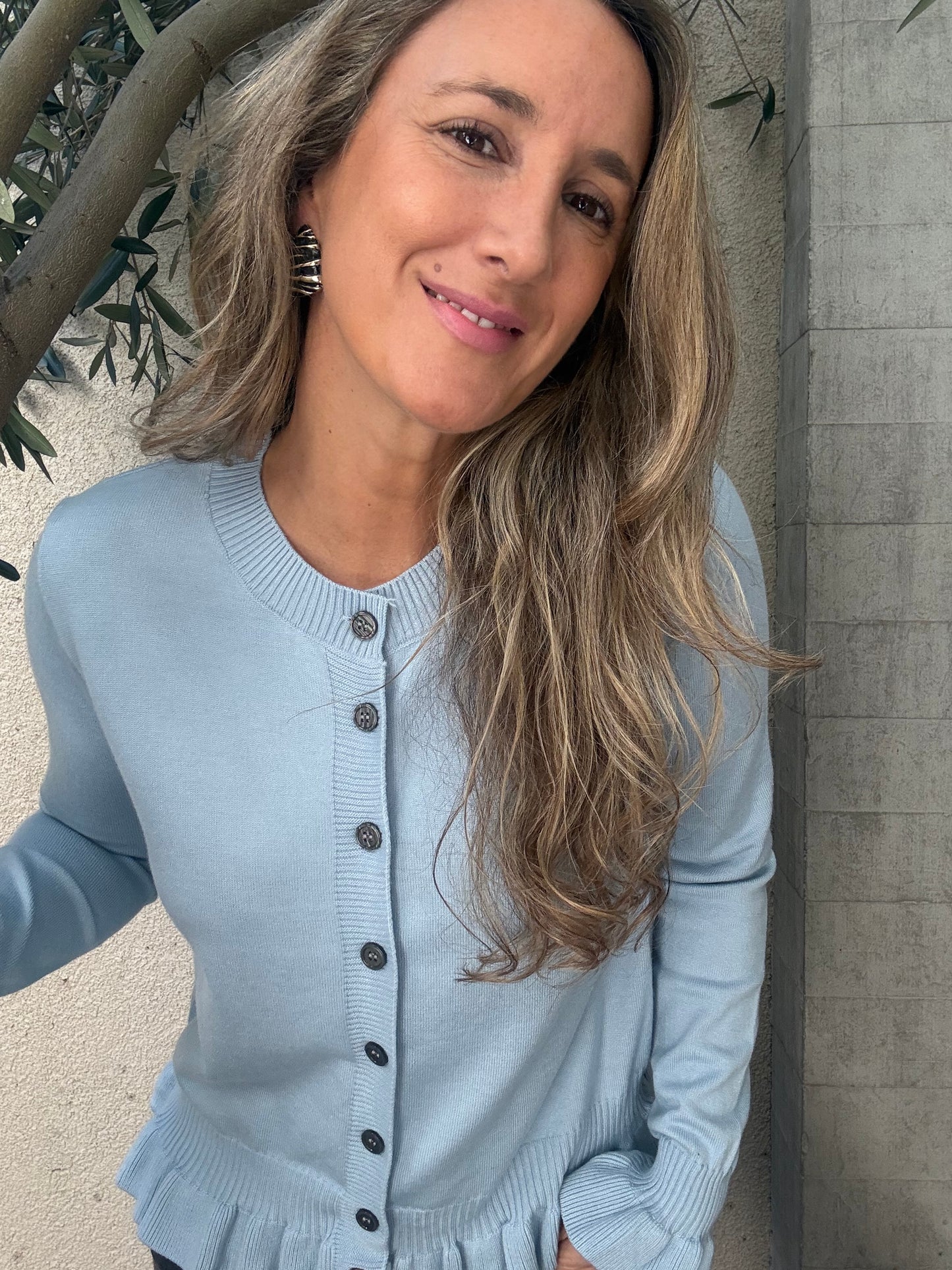 Chaleco Málaga Celeste