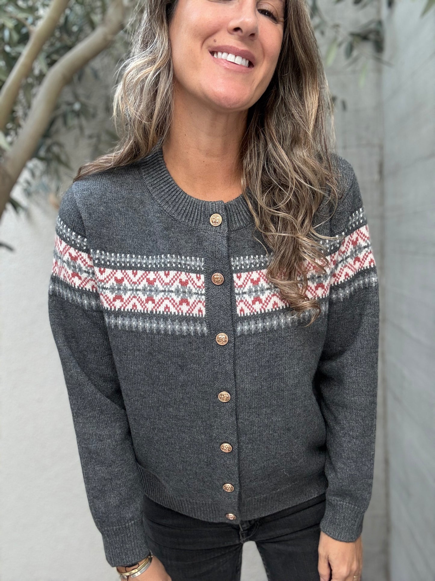 Sweater andaluza gris