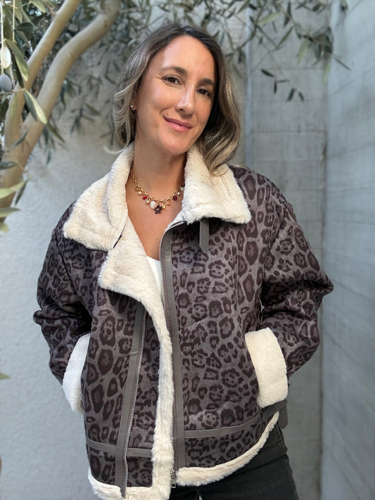 Chaqueta chiporro gris