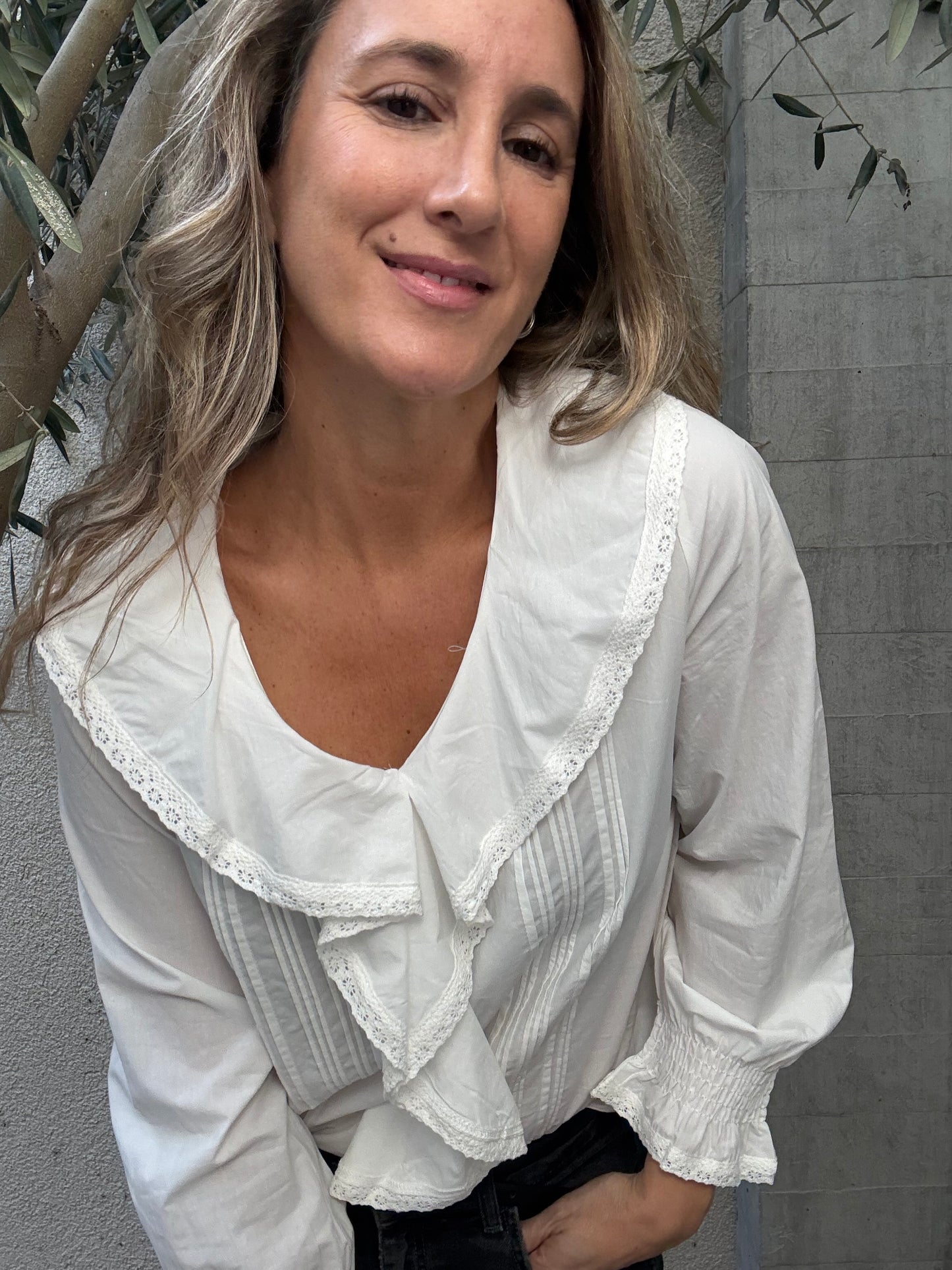 Blusa Ibiza blanca