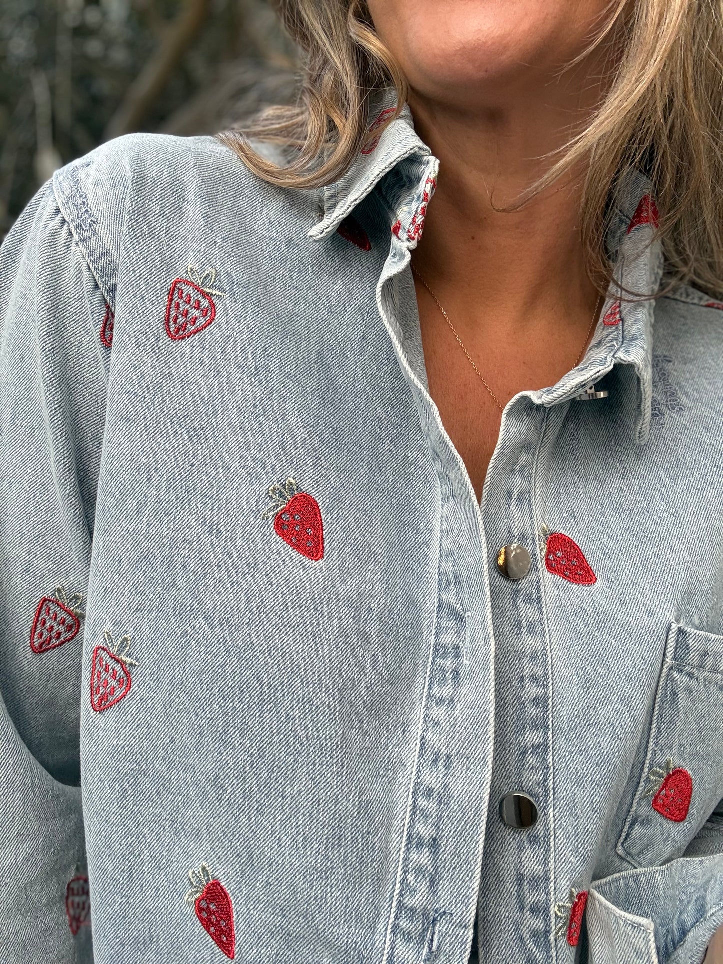 Camisa Fresa Celeste