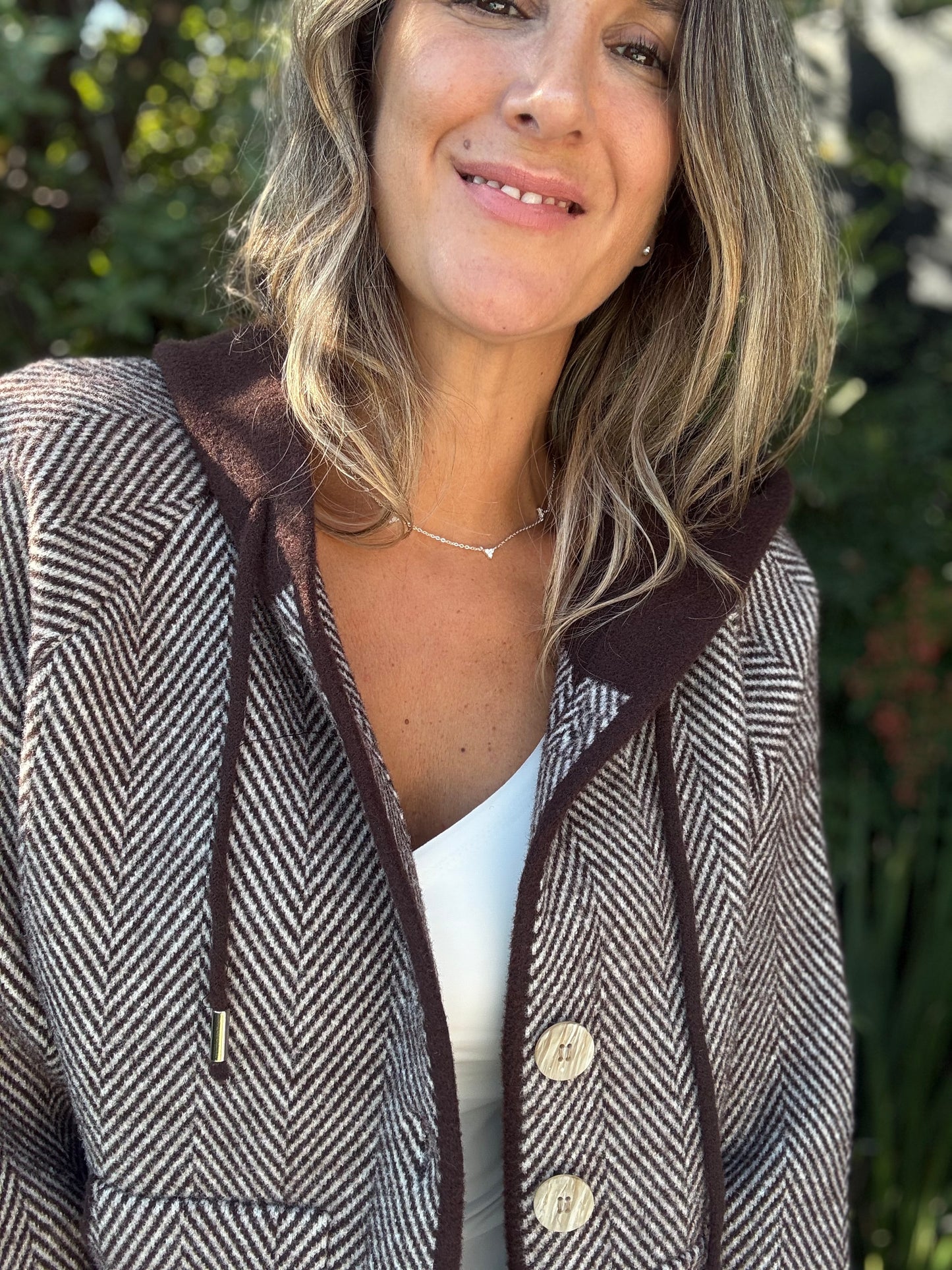 Chaqueta Huelva café