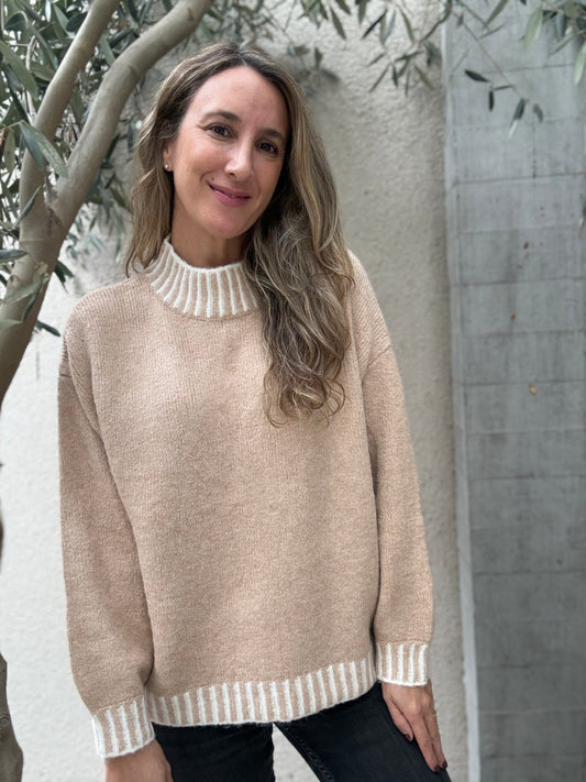 Sweater Ronda camel