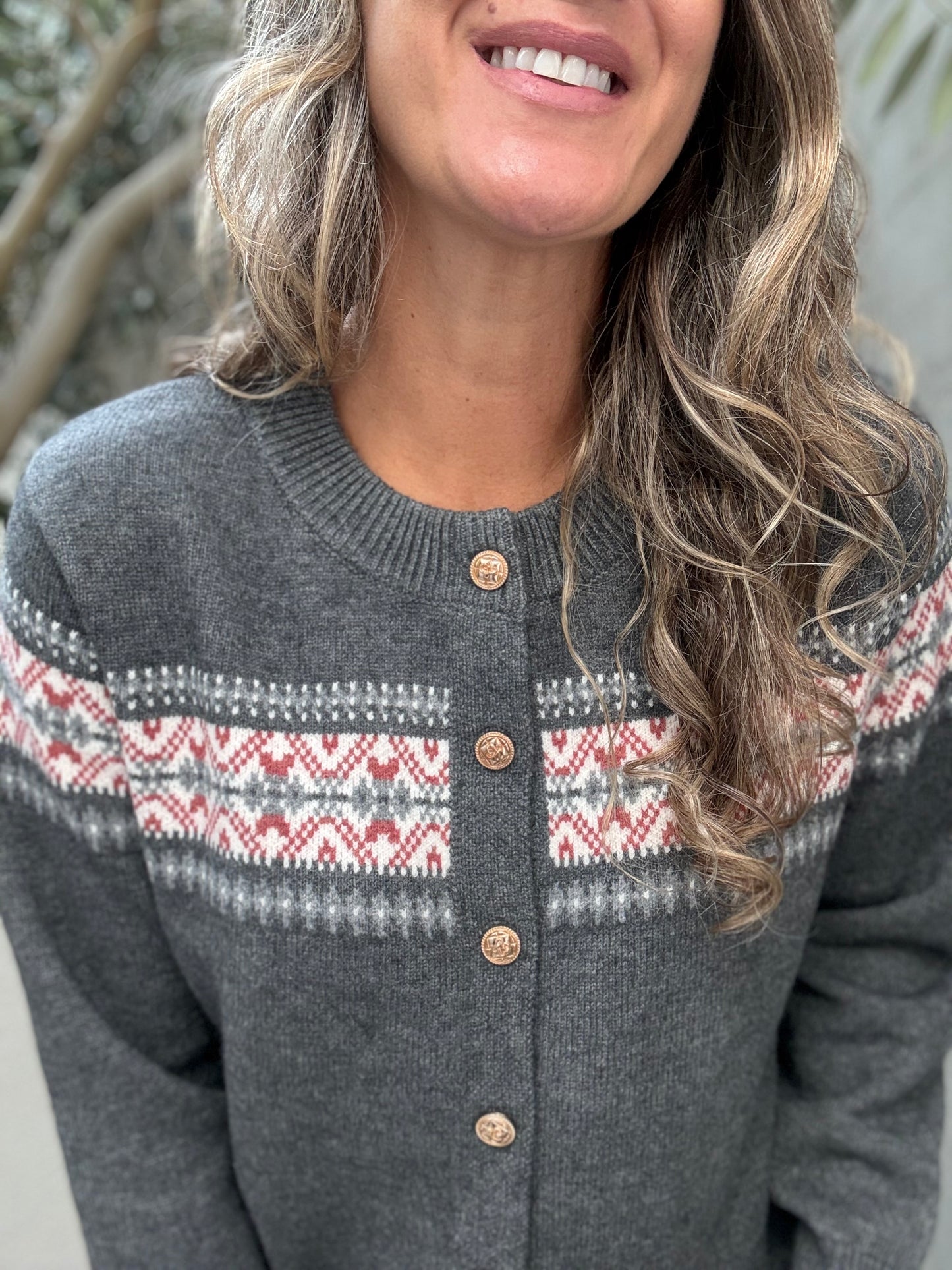 Sweater andaluza gris