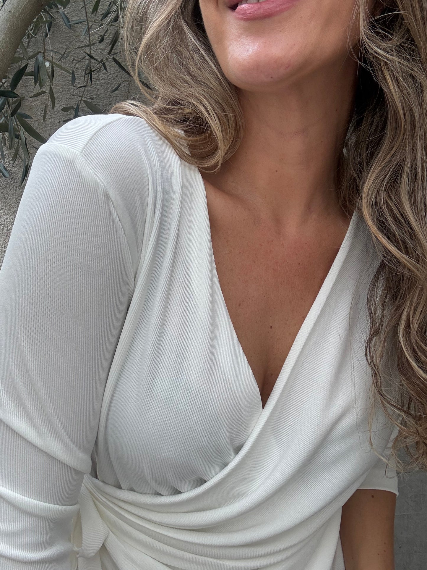 Polera Girona blanca