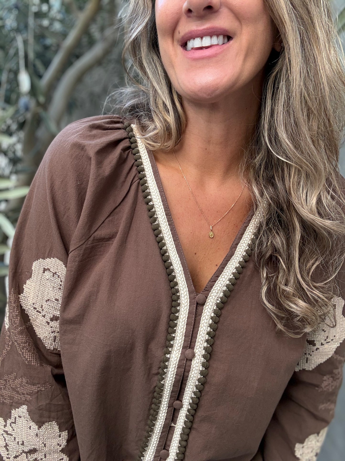 Blusa Oviedo Café
