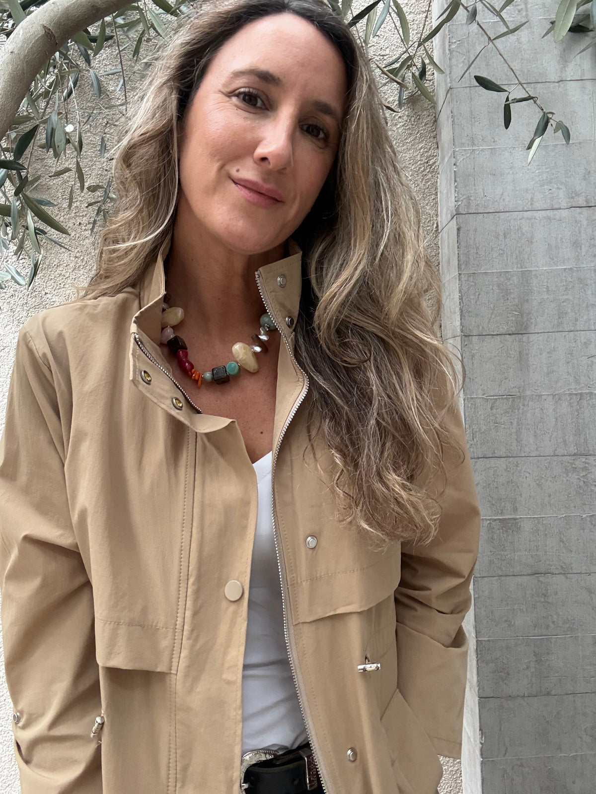 Trench Segovia beige