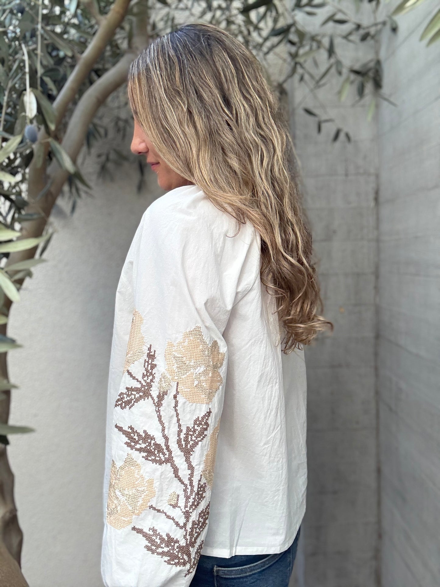 Blusa Oviedo blanca