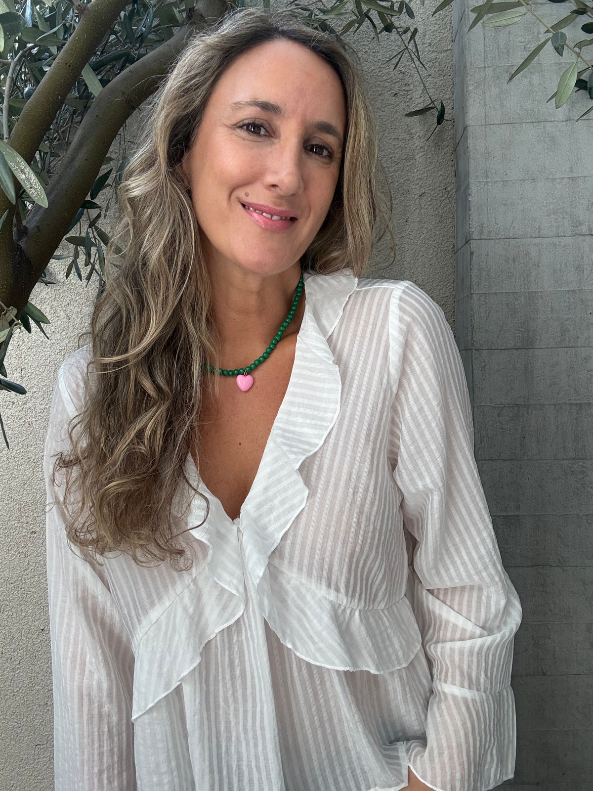 Blusa Portugal blanca