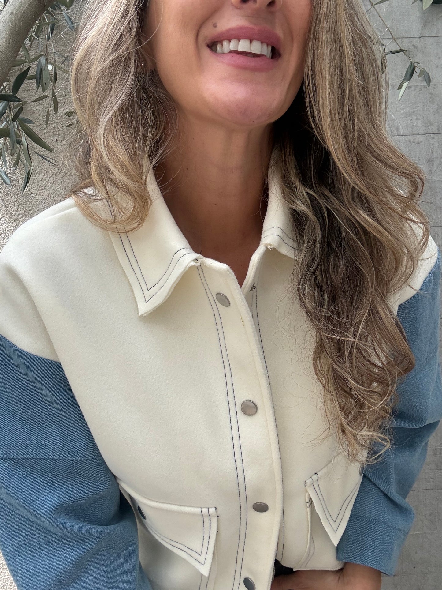 Sobrecamisa jeans