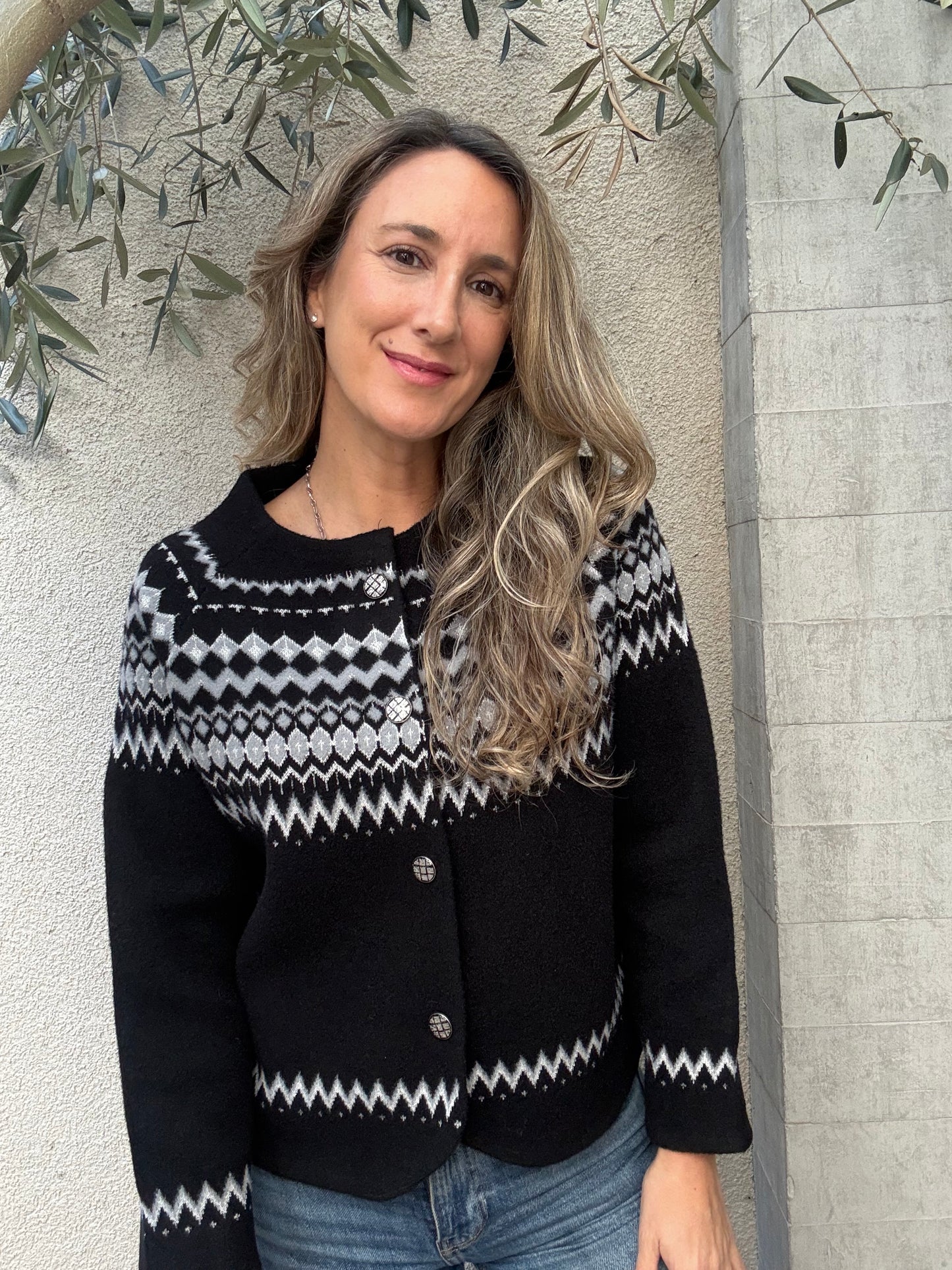 Chaquetita Burgos Negra