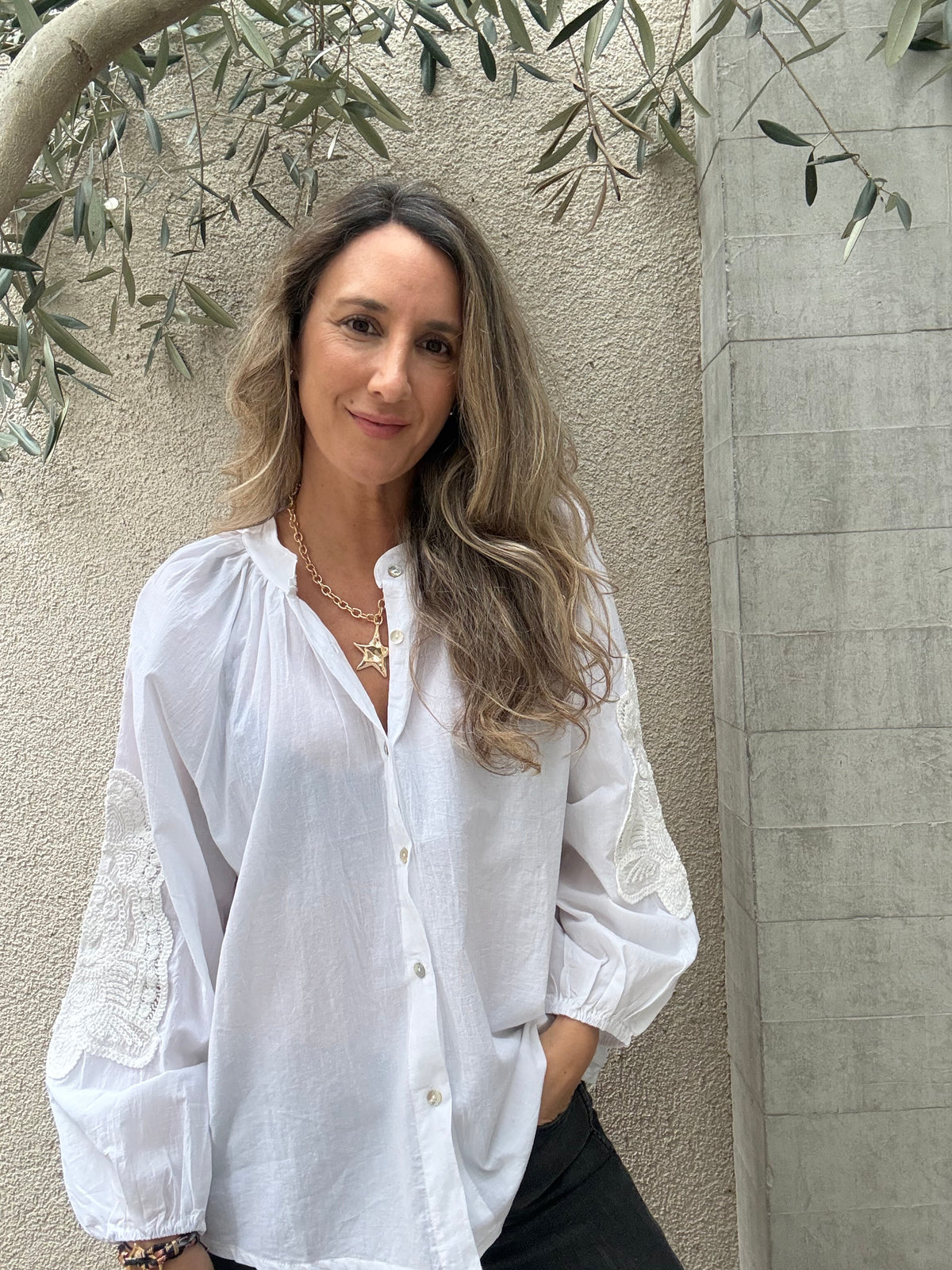 Blusa bordados