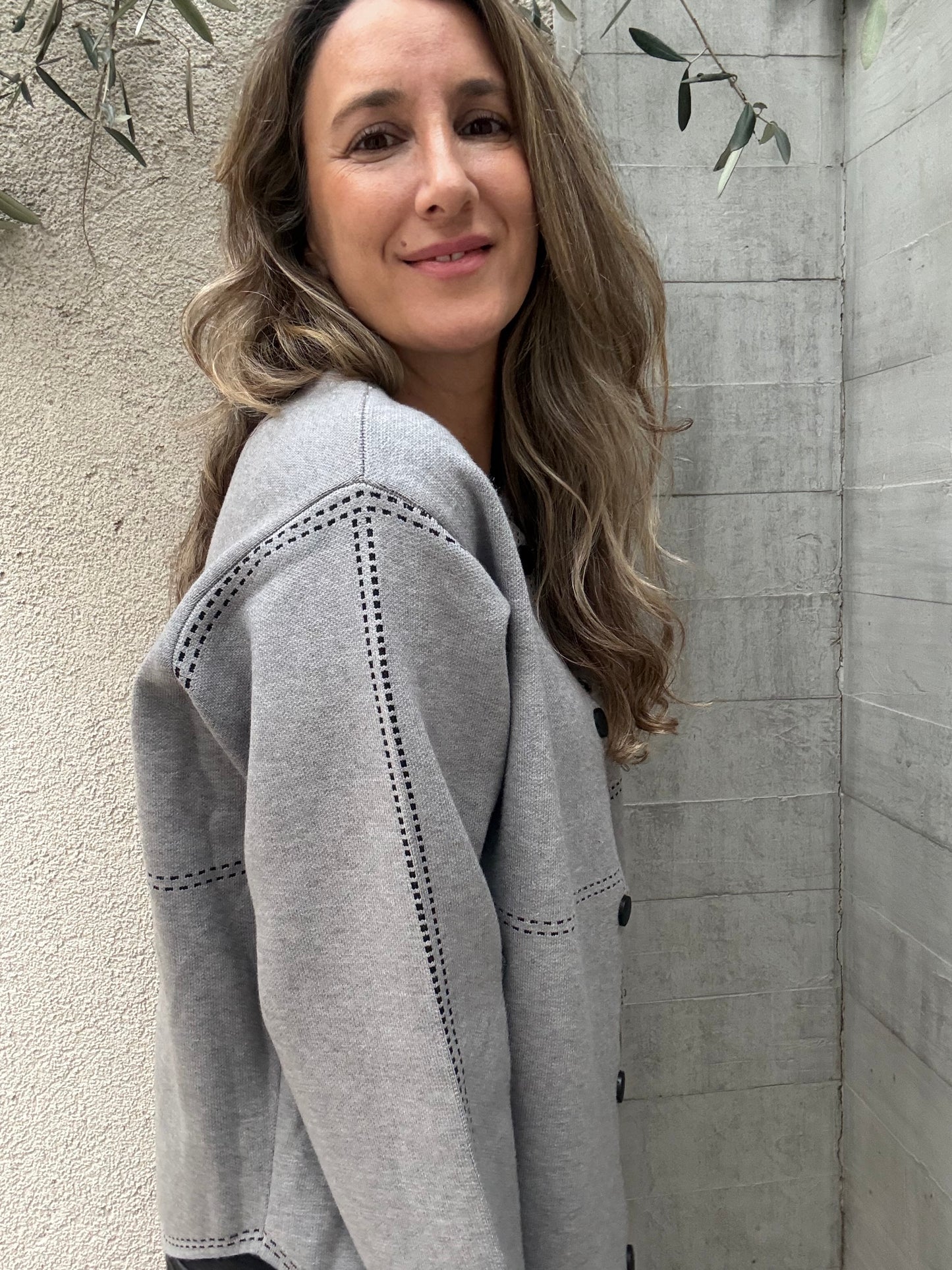 Chaqueta burgos gris