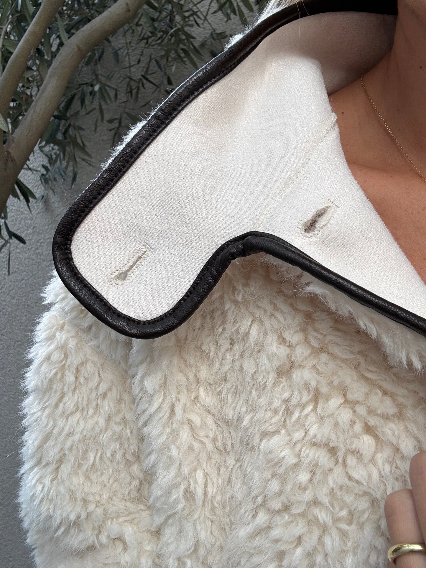 Chaqueta Borrero Beige