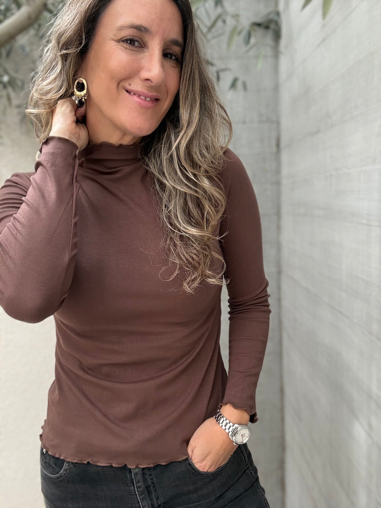 Polera Murcia café