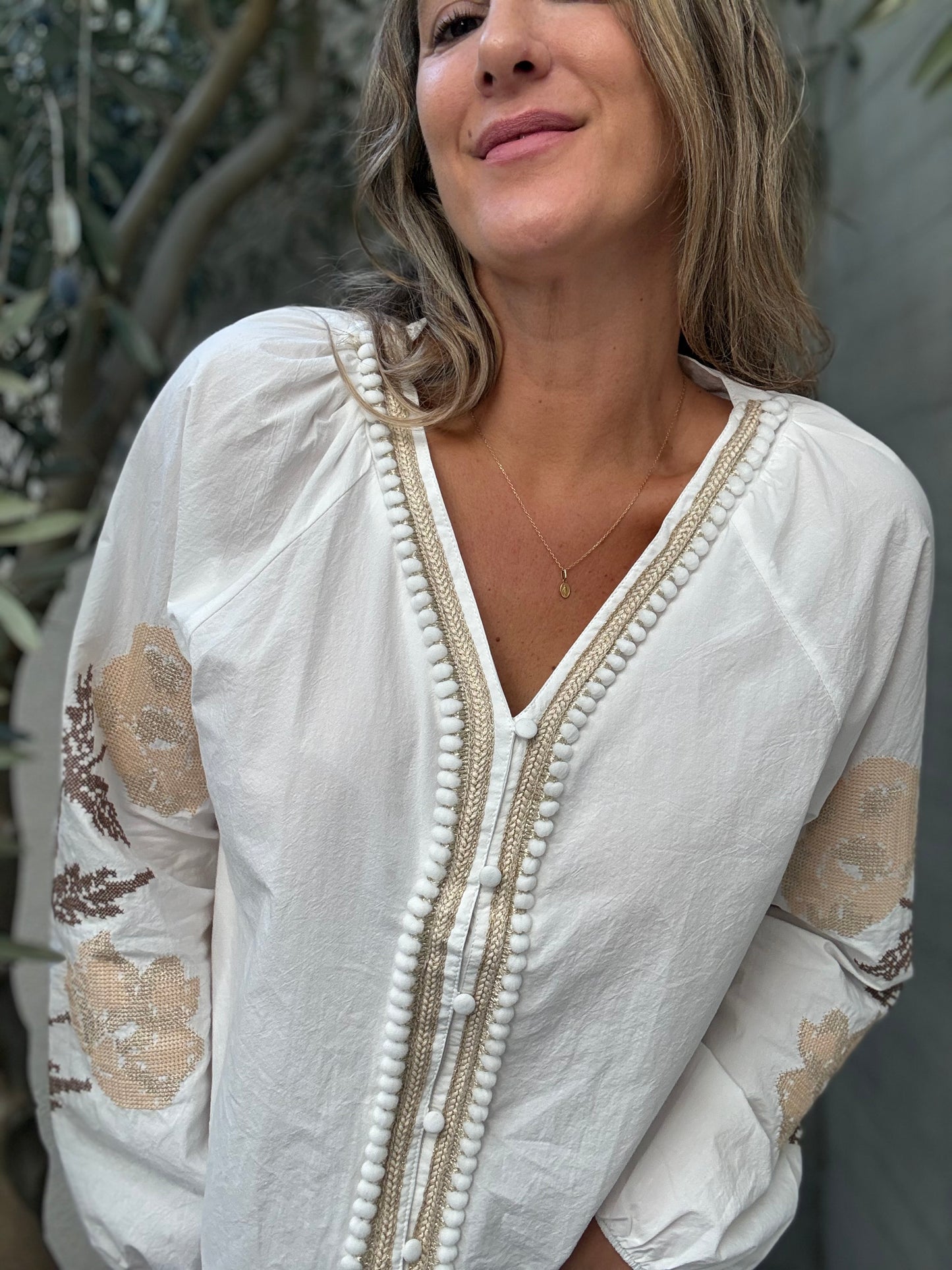 Blusa Oviedo blanca