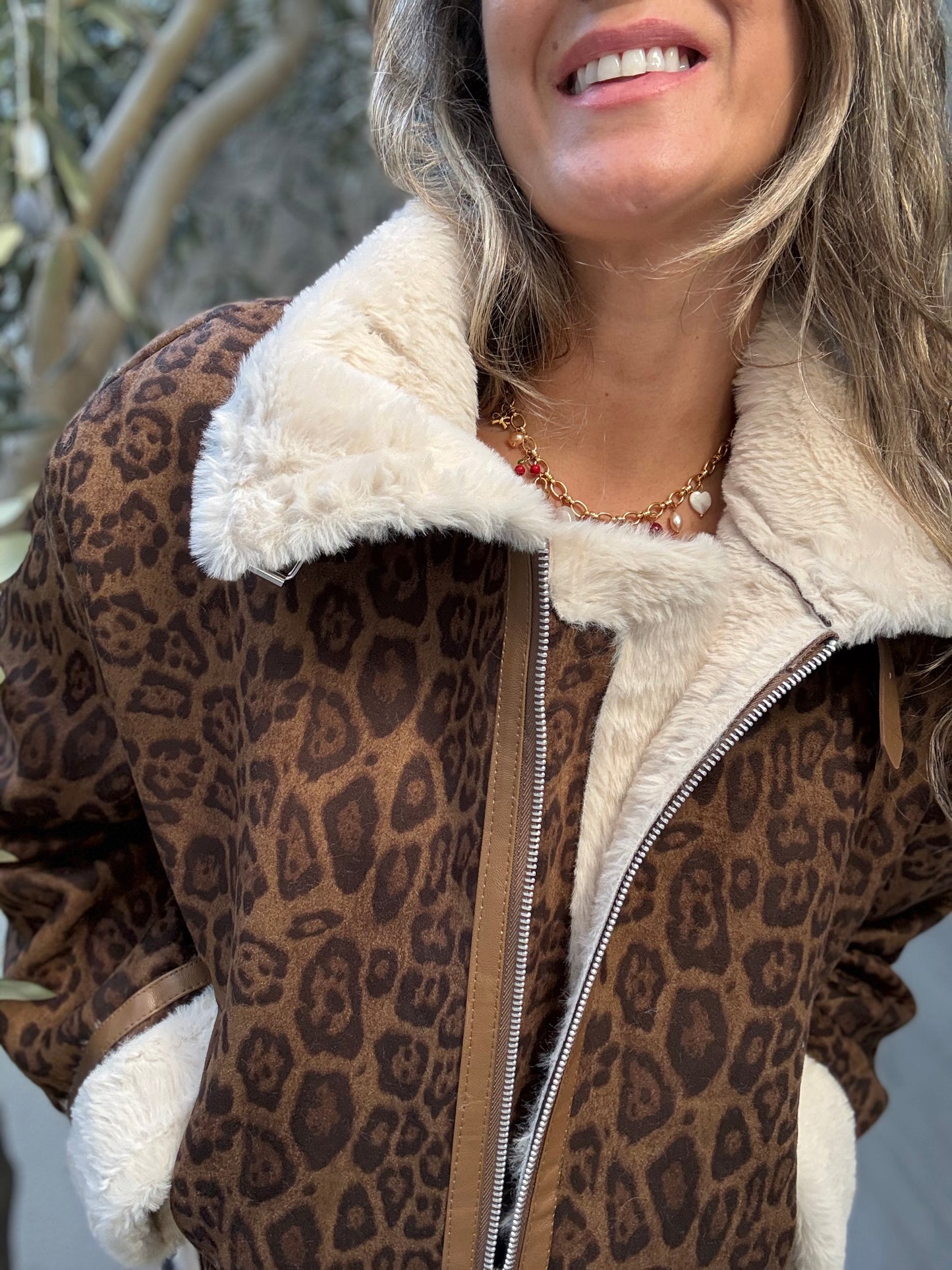 Chaqueta chiporro camel