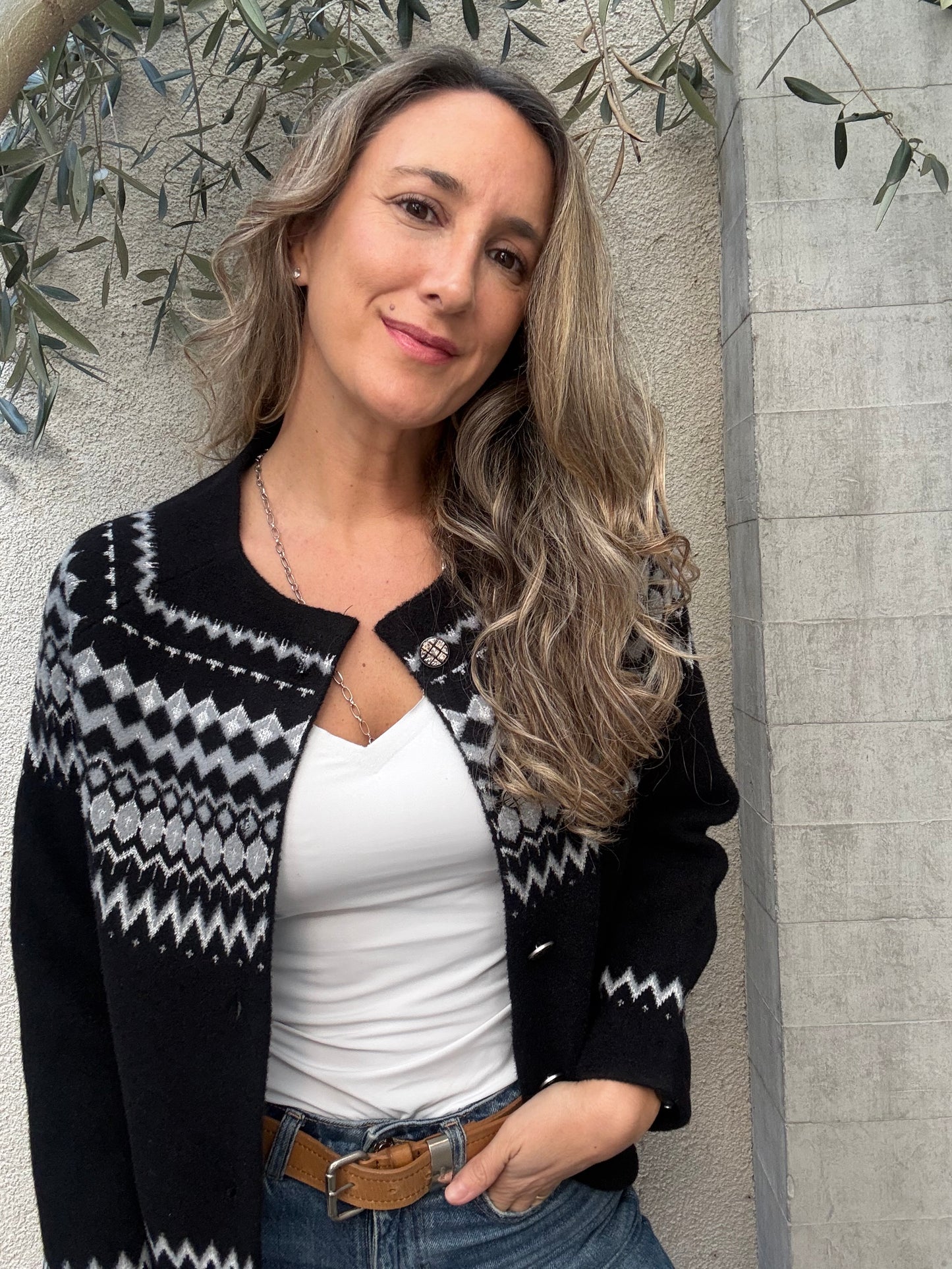 Chaquetita Burgos Negra