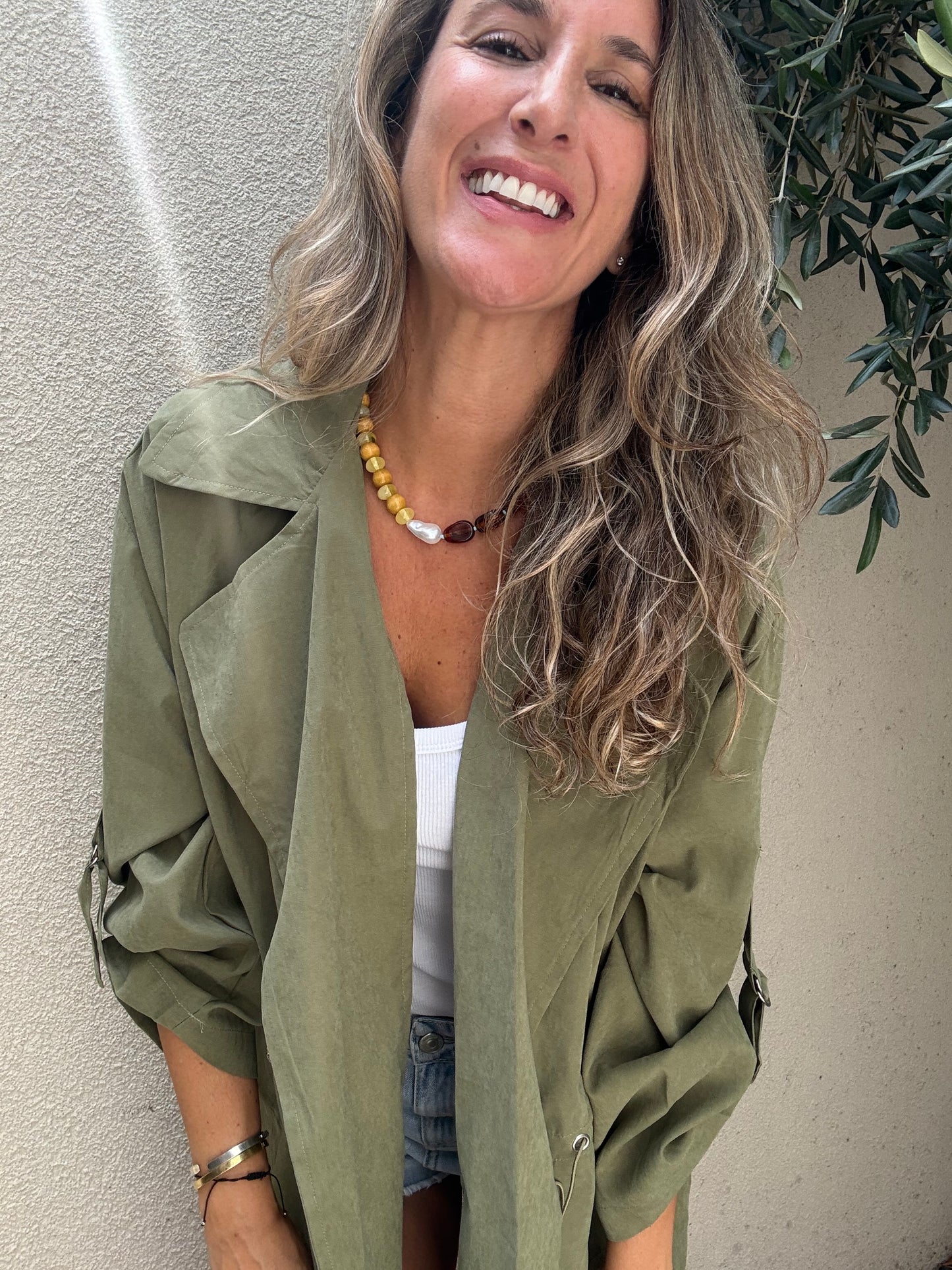 Trench Tuy verde