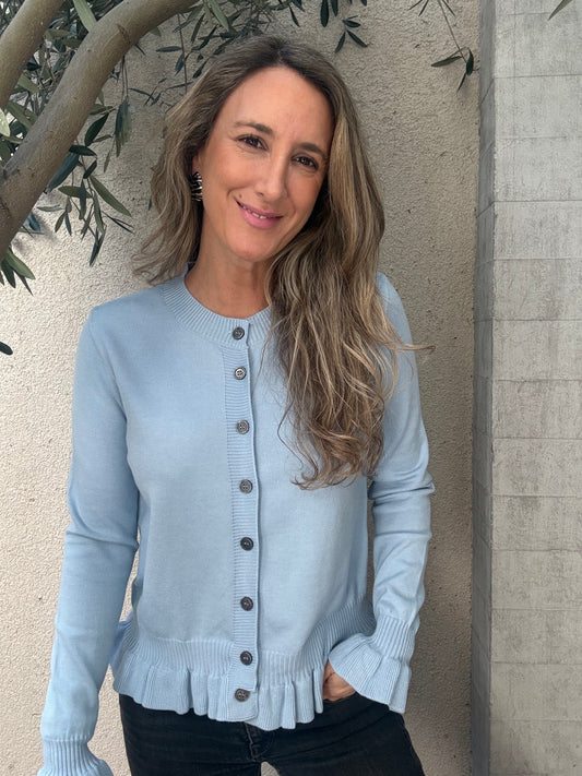 Chaleco Málaga Celeste