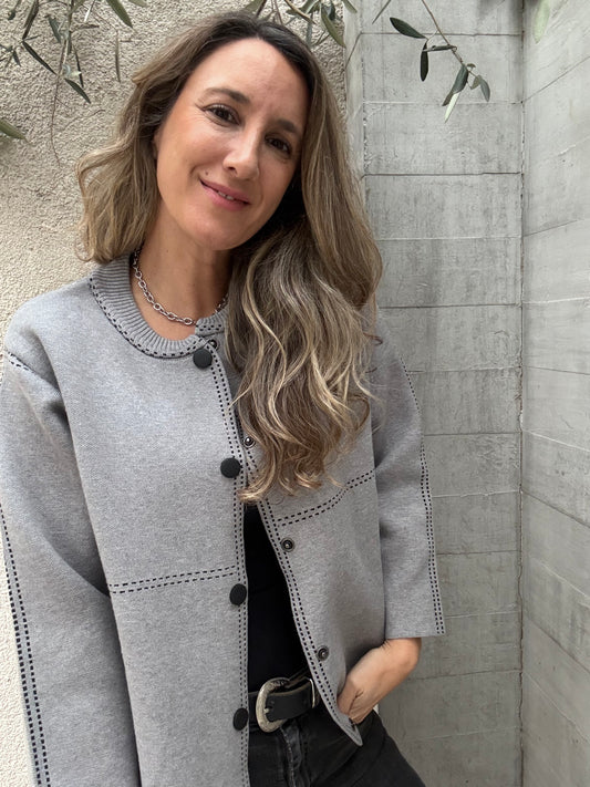 Chaqueta burgos gris