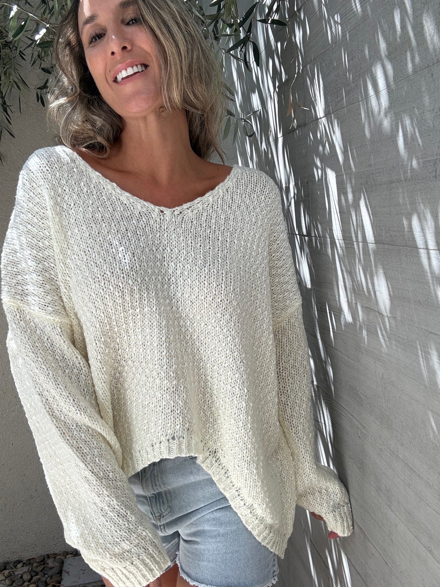 Sweater Llanes blanco