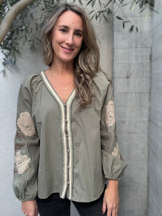 Blusa Oviedo verde