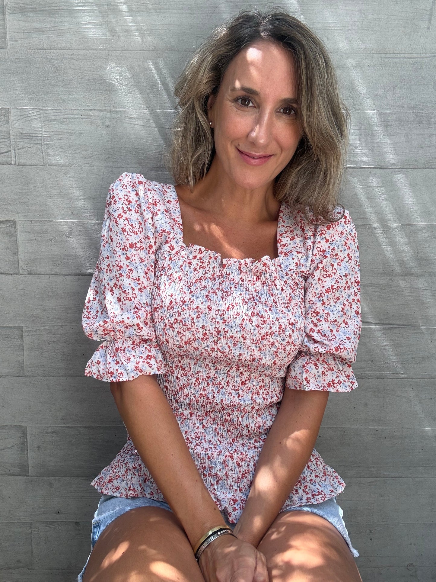 Polera Zaragoza fucsia