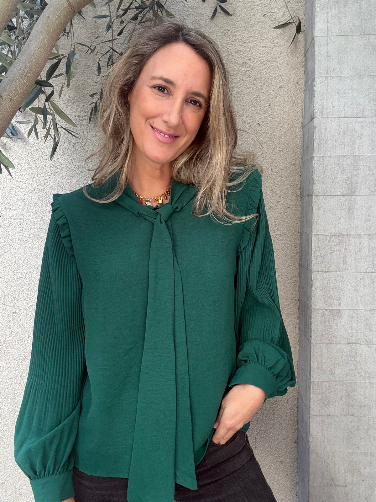 Blusa Valencia verde