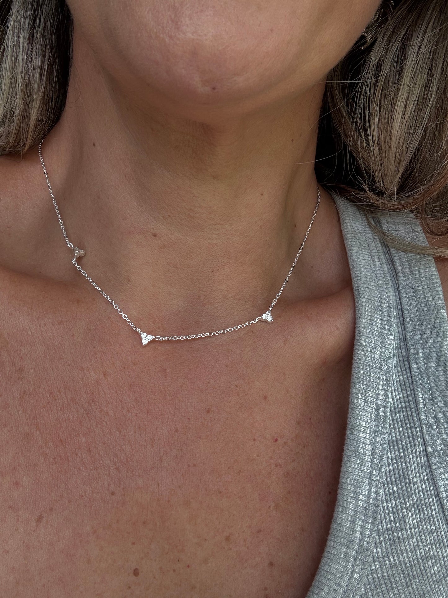 Collar Córdoba plateado