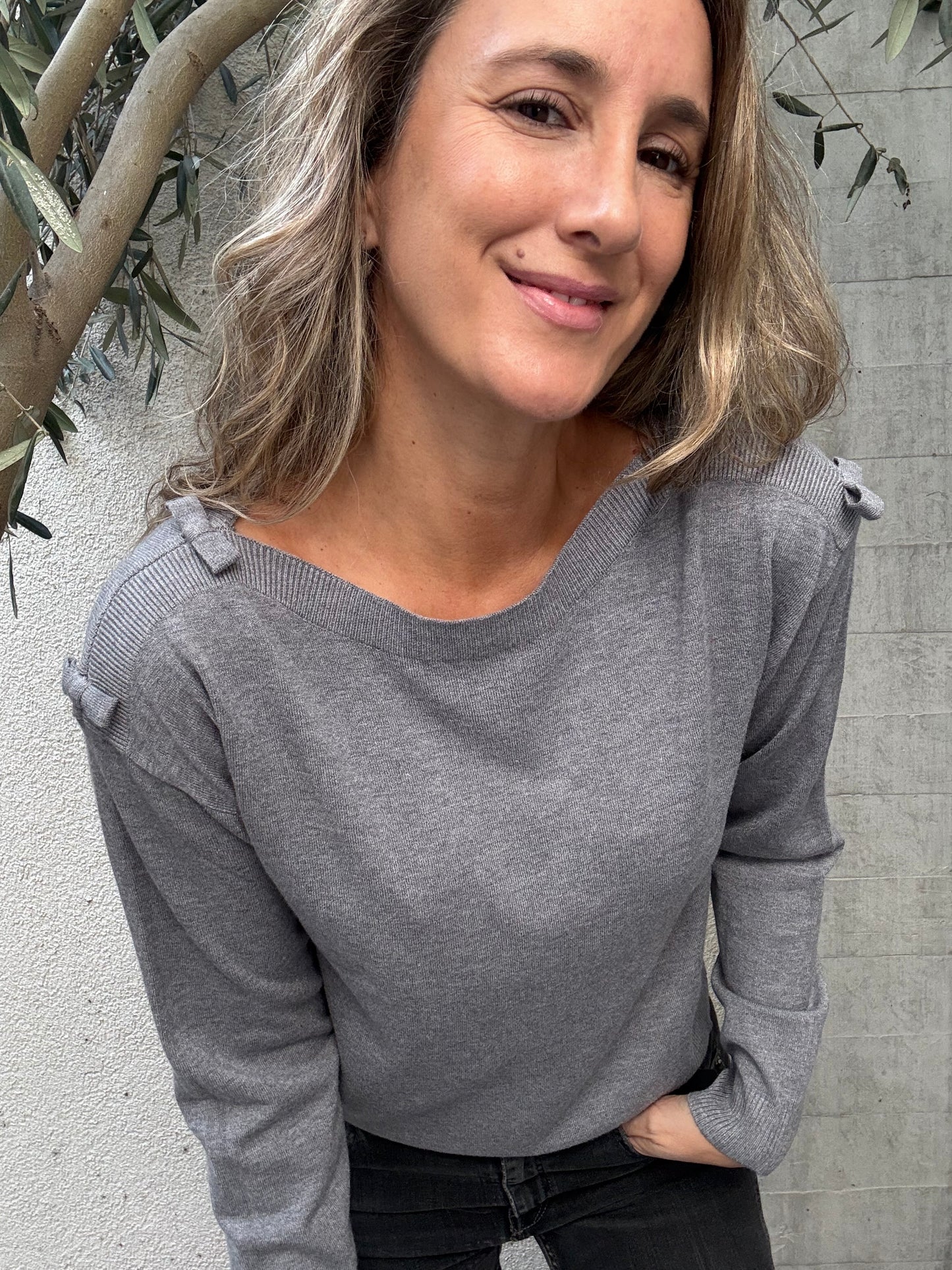 Chaleco básico Verona gris