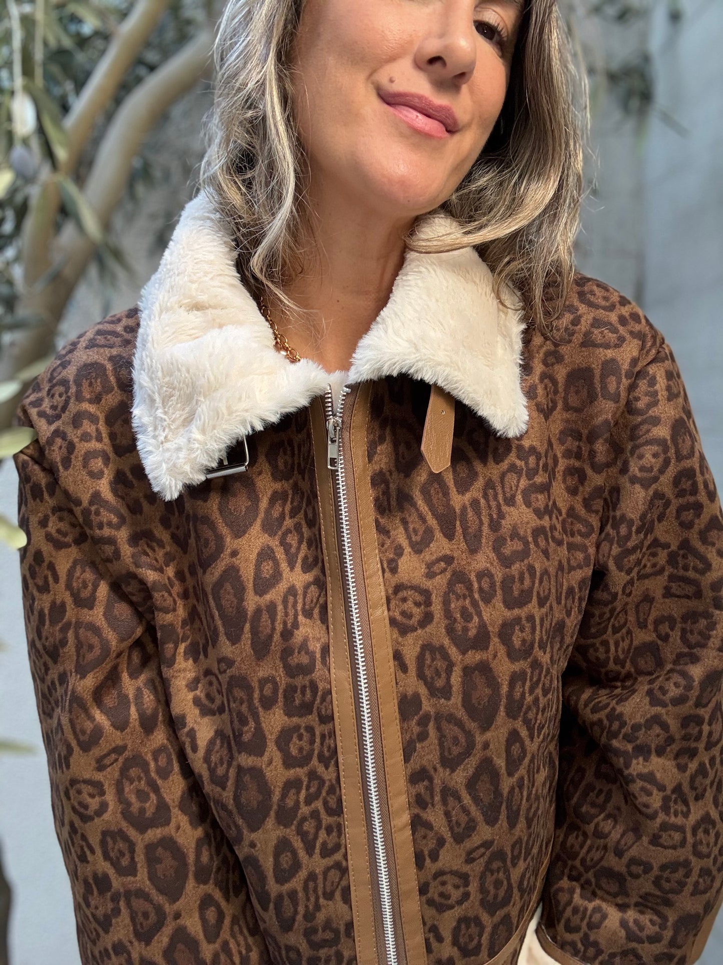 Chaqueta chiporro camel