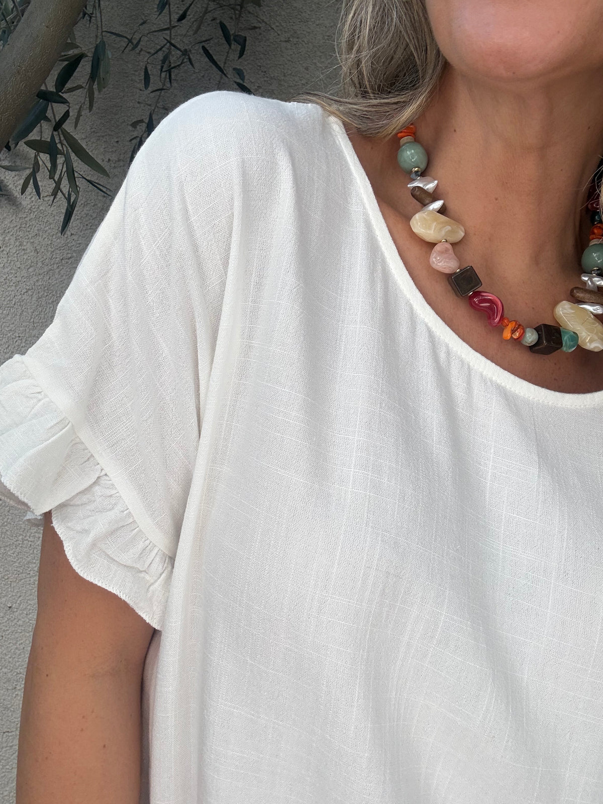 Polera Ibiza blanca