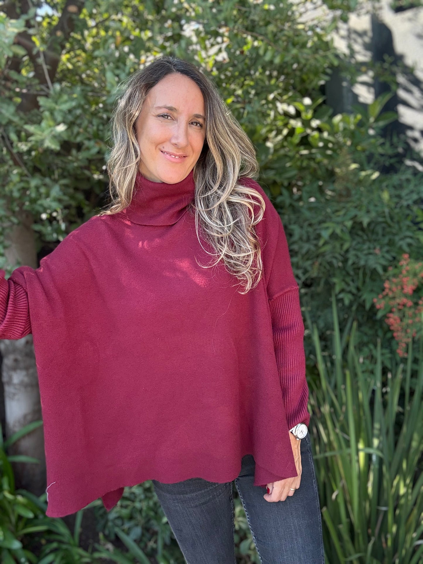 Poncho Altea burdeo