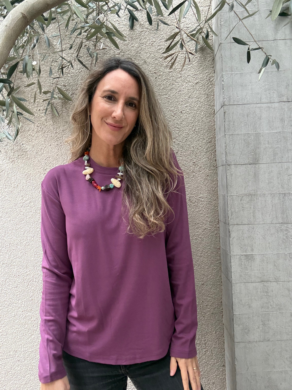 Polera Microfibra Lila