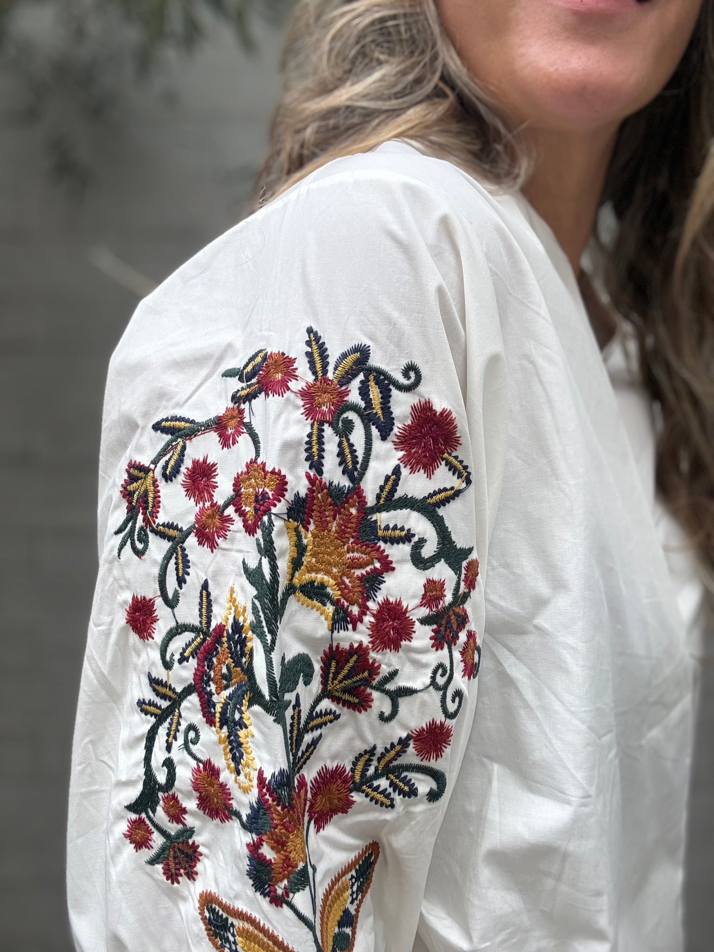 Blusa Frida blanca