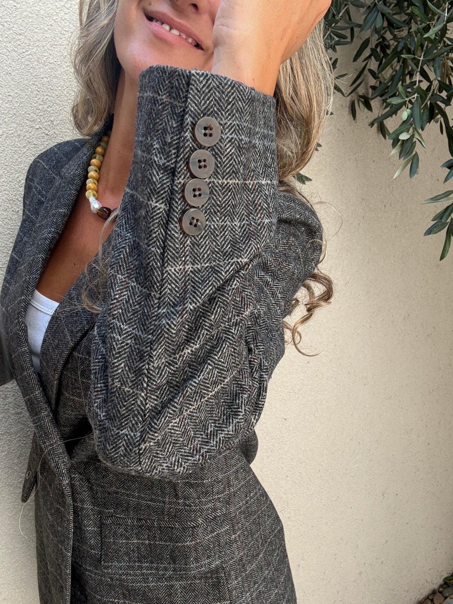 Blazer Inglés gris