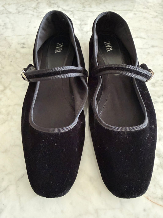 Balerina Zara terciopelo