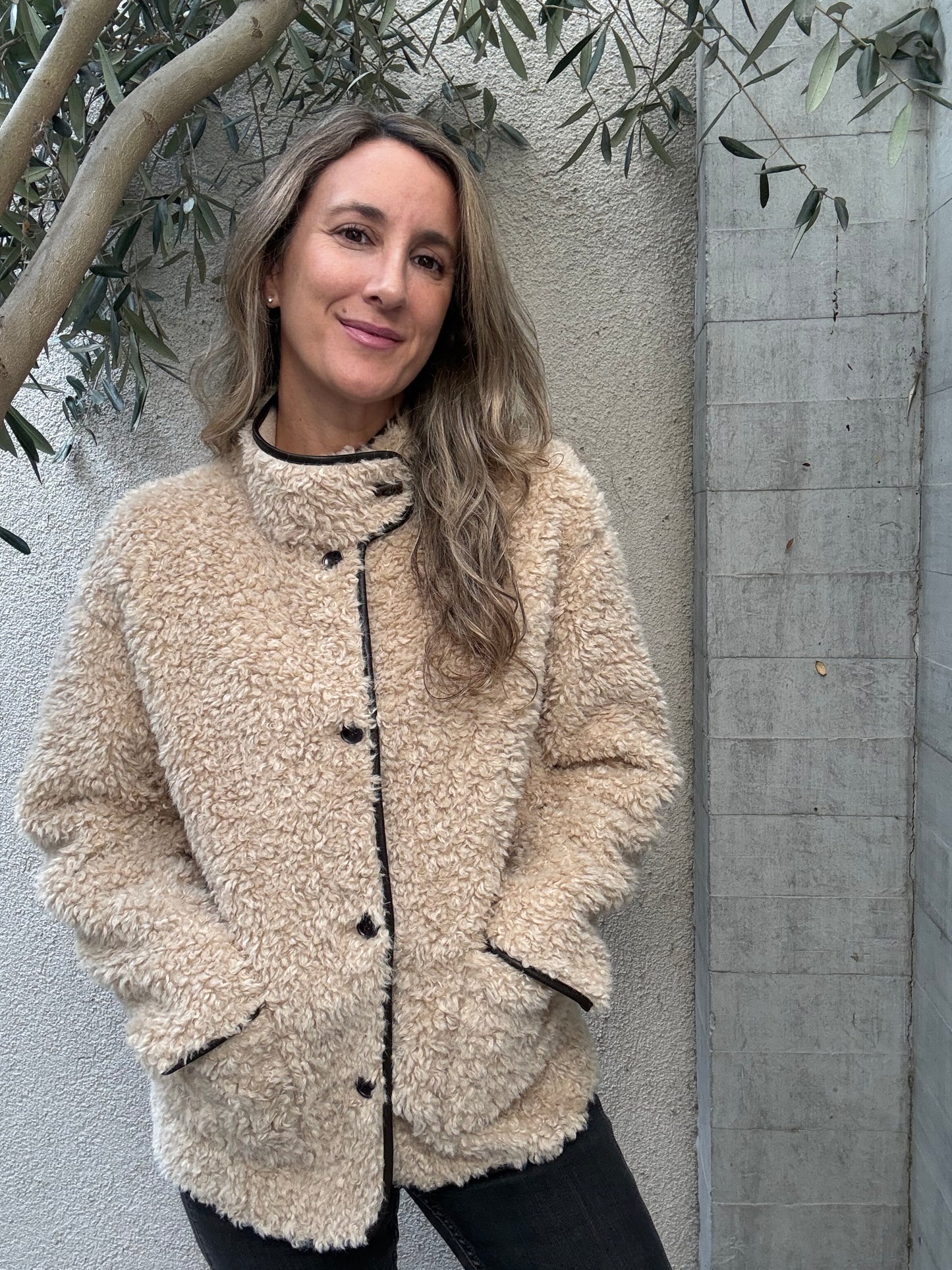 Chaqueta Borrero Camel