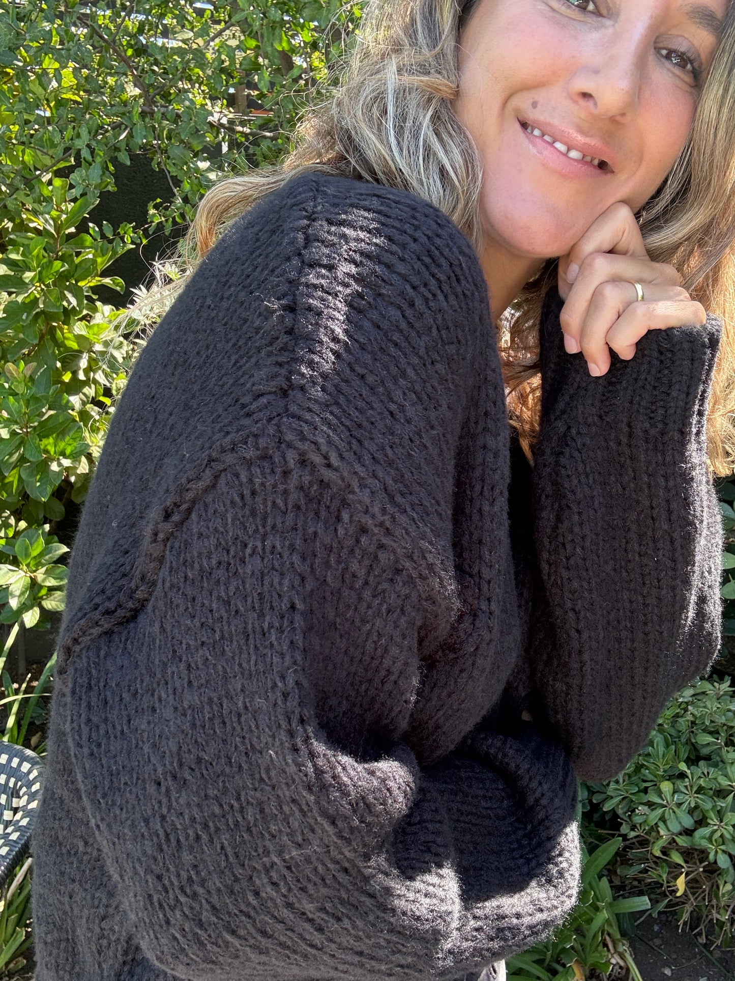 Sweater Compostela negro