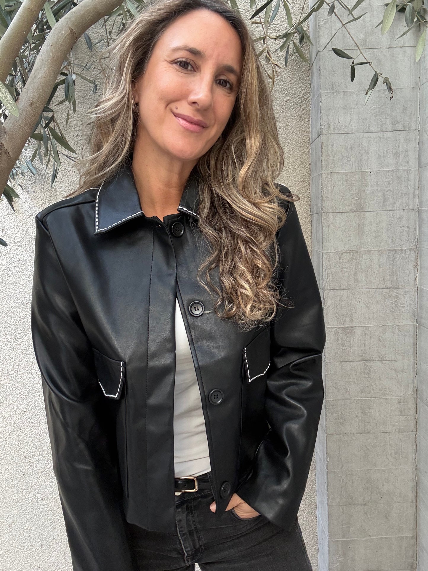 Chaqueta Venecia  negro