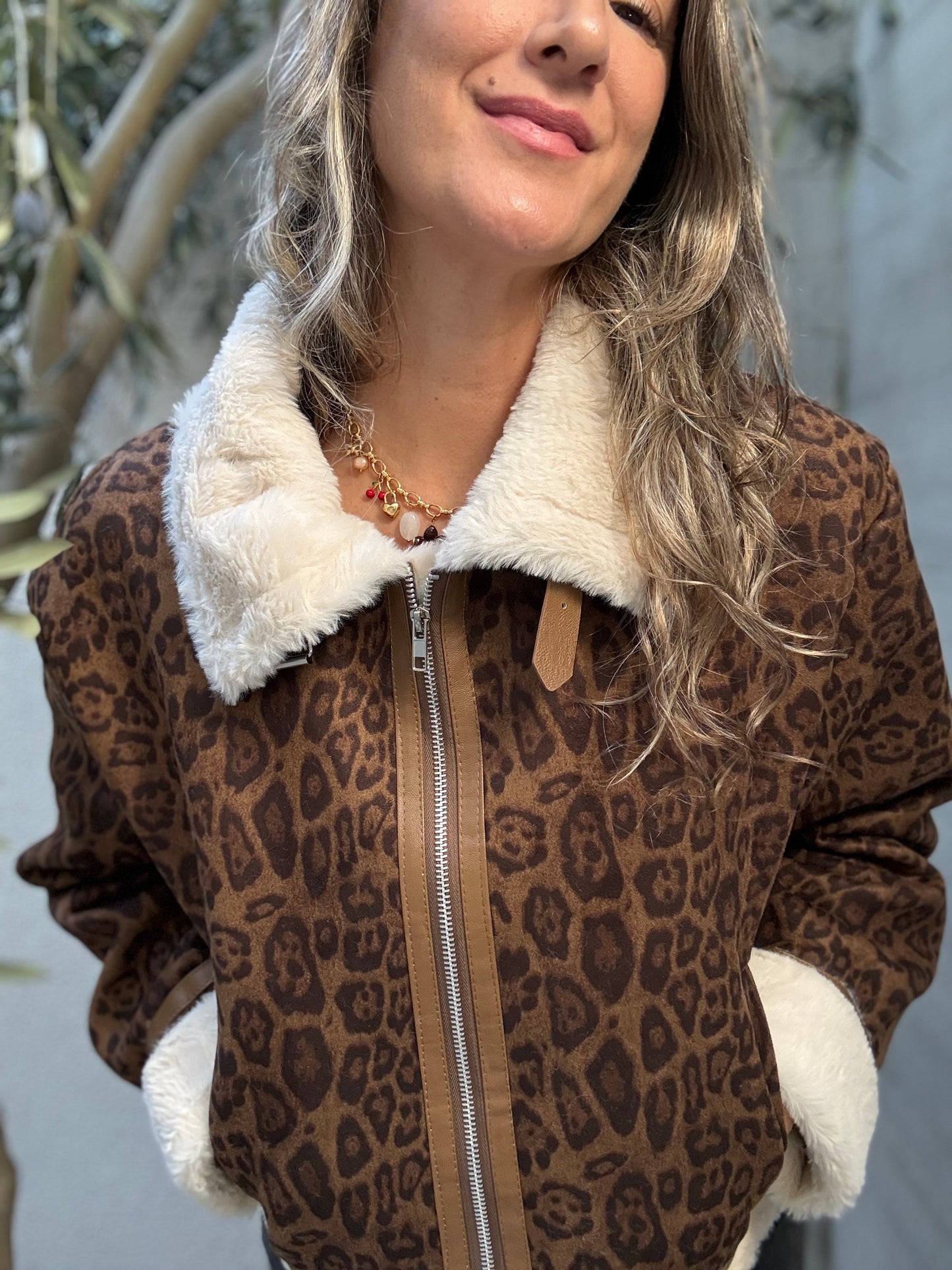 Chaqueta chiporro camel