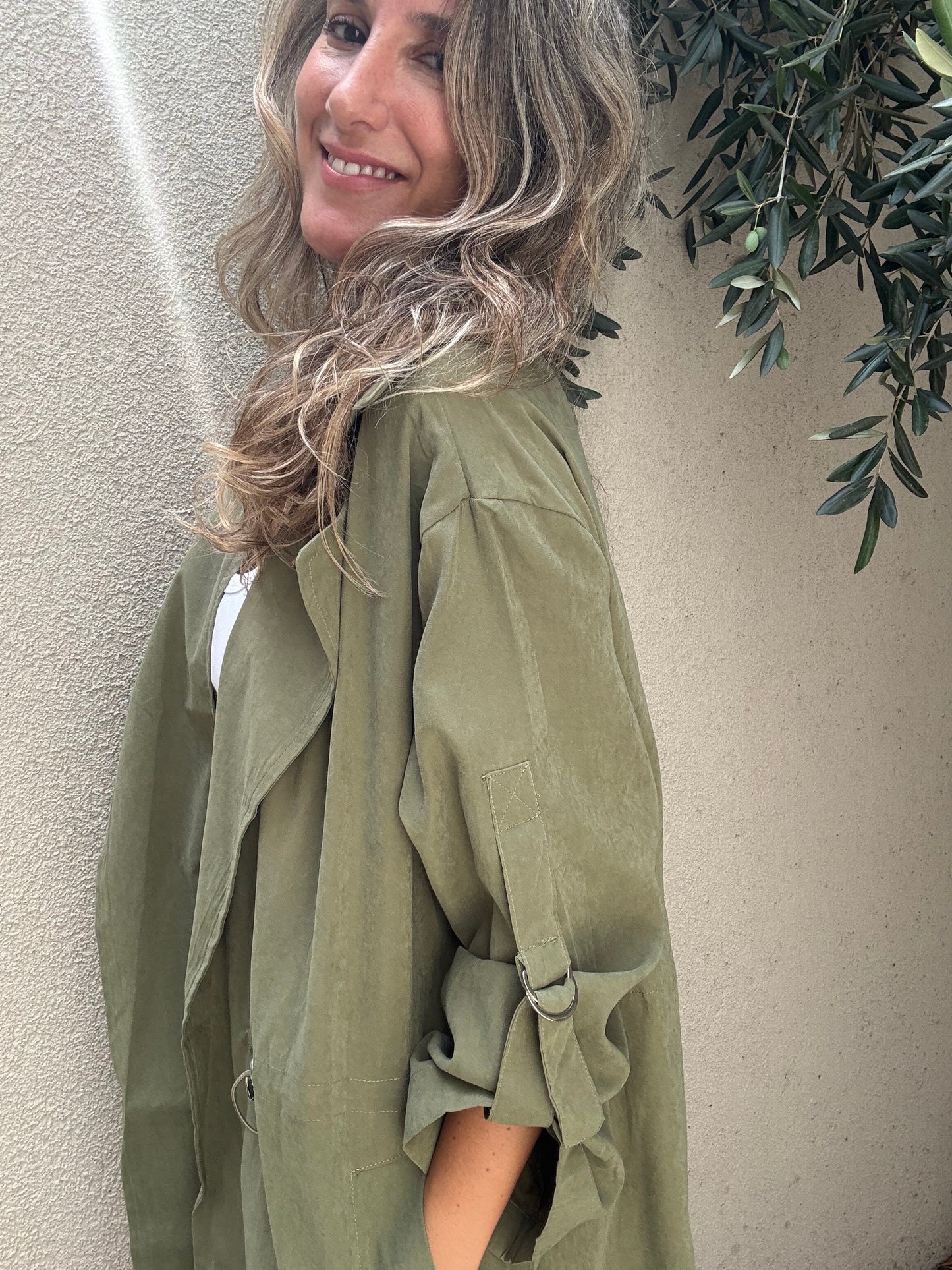 Trench Tuy verde