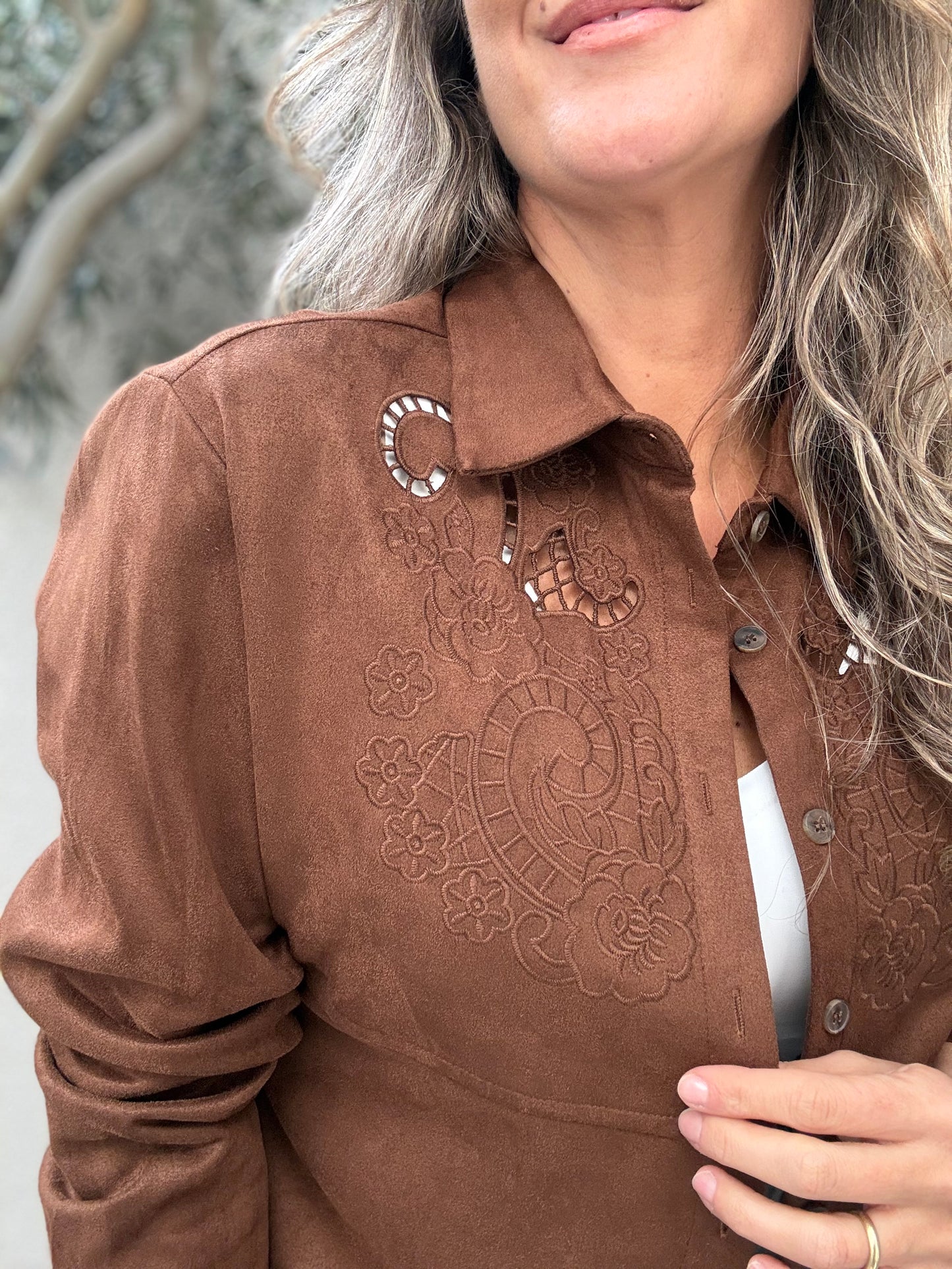 Sobrecamisa Coruña camel