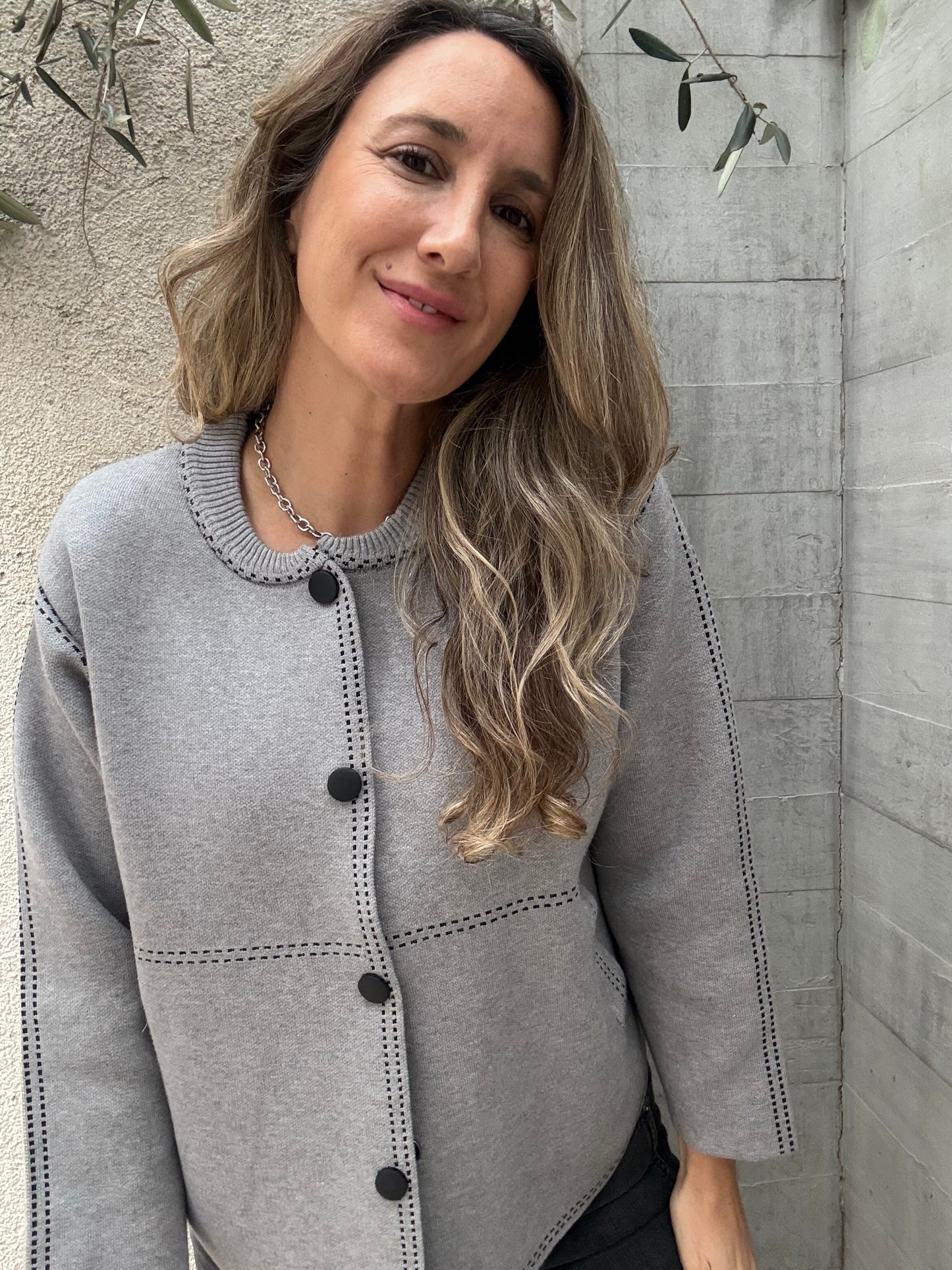 Chaqueta burgos gris