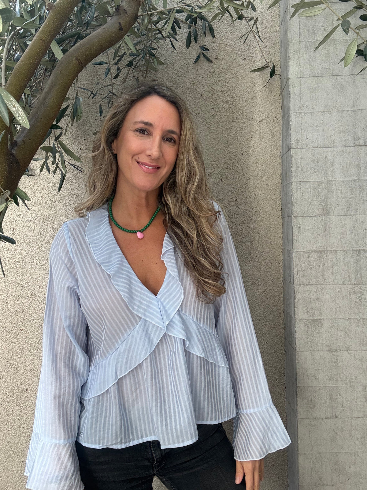 Blusa Portugal celeste