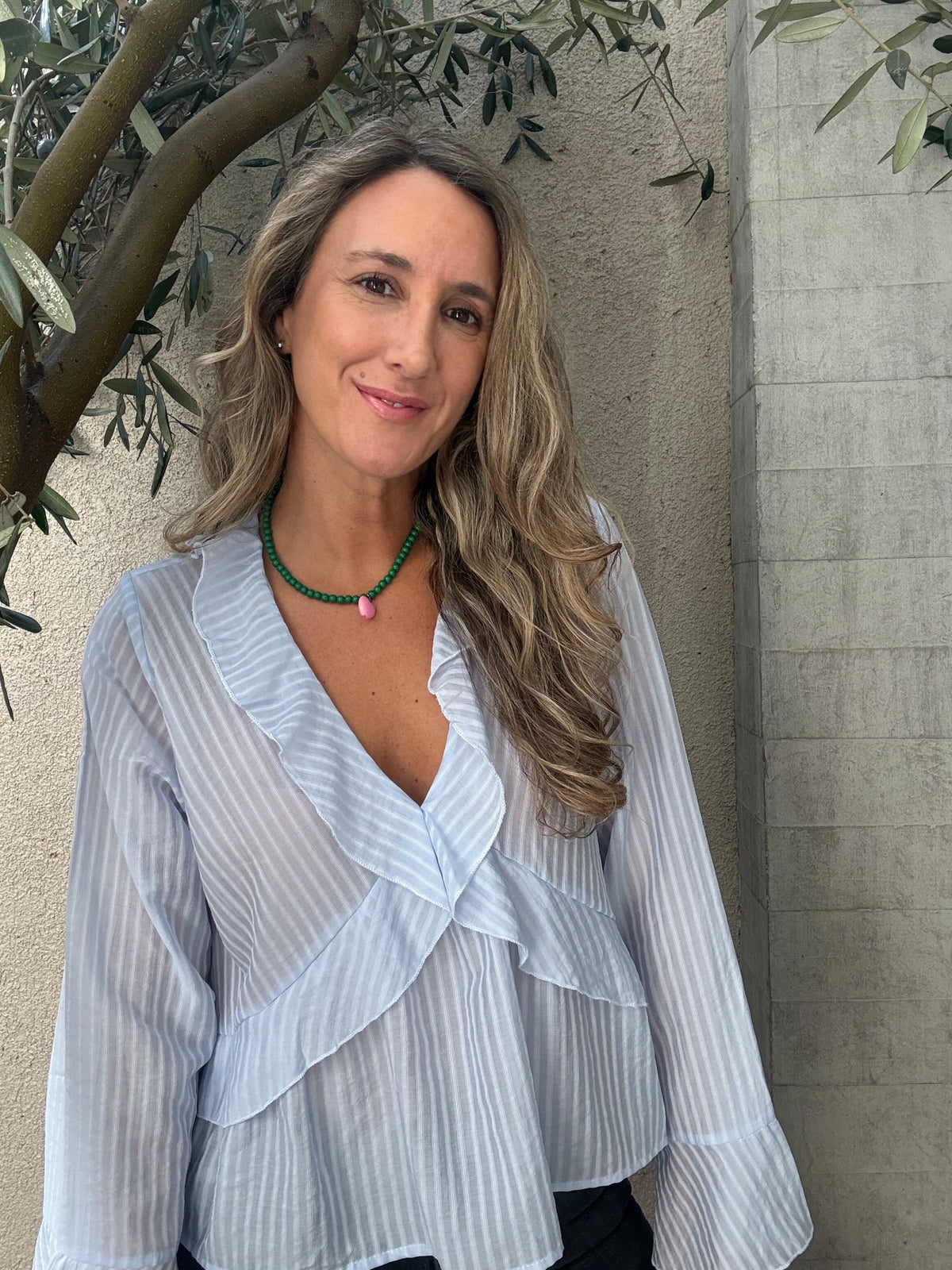 Blusa Portugal celeste